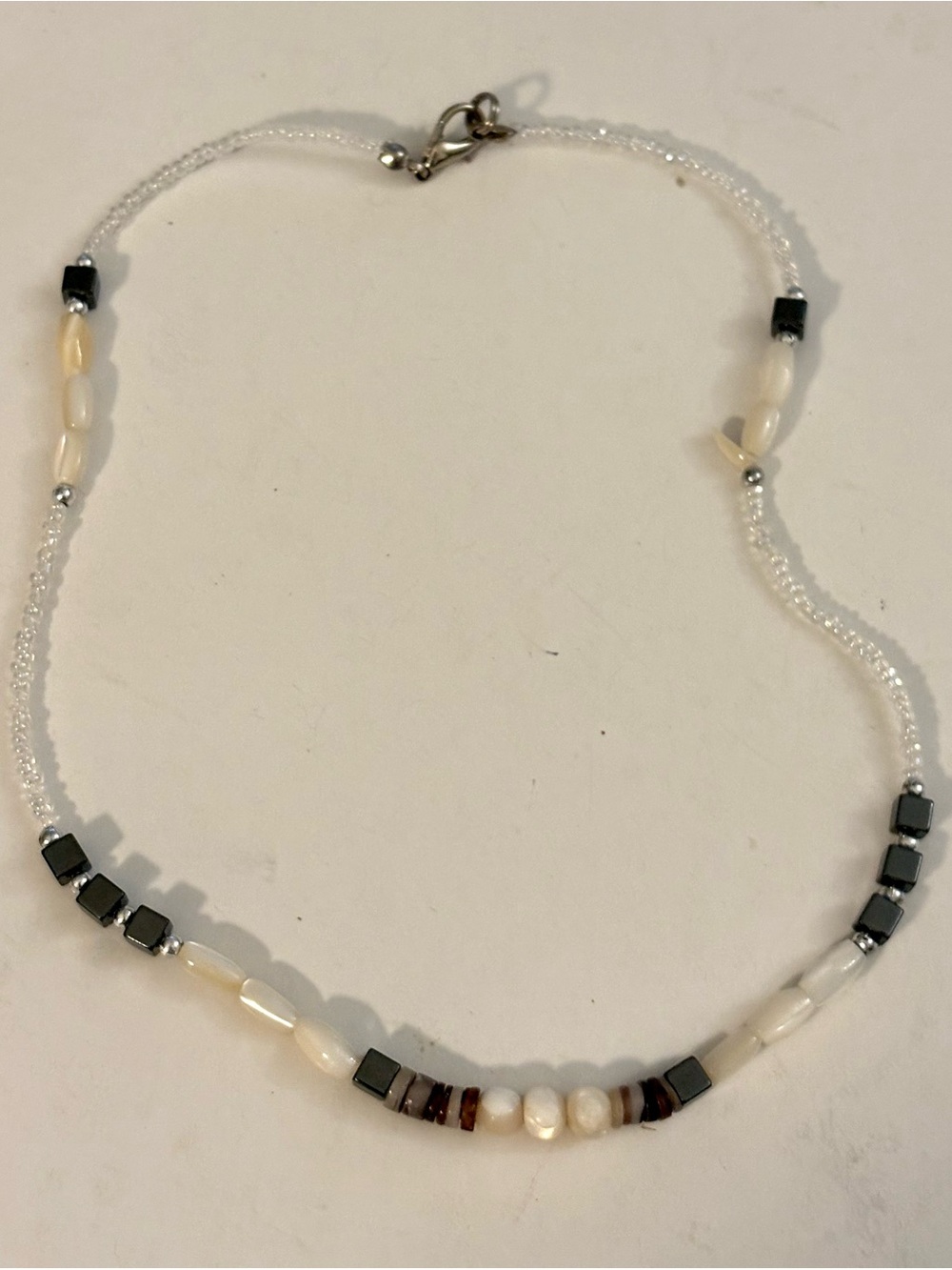 Vintage Unisex Boho Surfer Shell Necklace